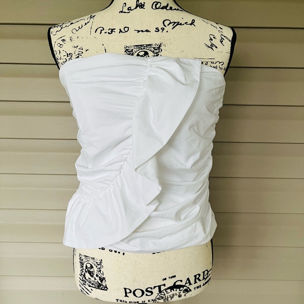 WHBM $89 Ruffle Bustier